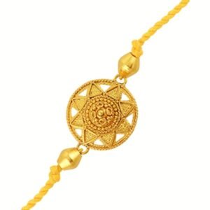 Gold Rakhi Bracelet