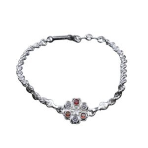 Silver Rakhi Bracelet